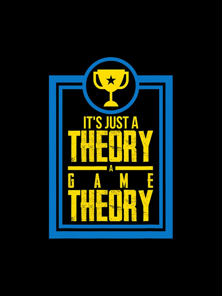 artwork Offical game theory Merch