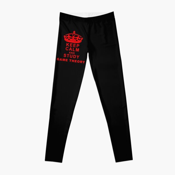 Keep Calm and Study Game Theory - Game Nerds Gift Ideas Leggings RB2709 product Offical game theory Merch