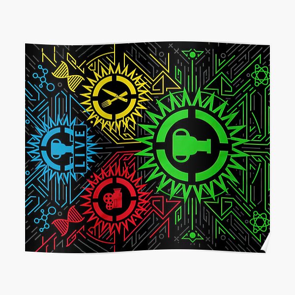 Game Theory 10th Anniversary Poster RB2709 product Offical game theory Merch